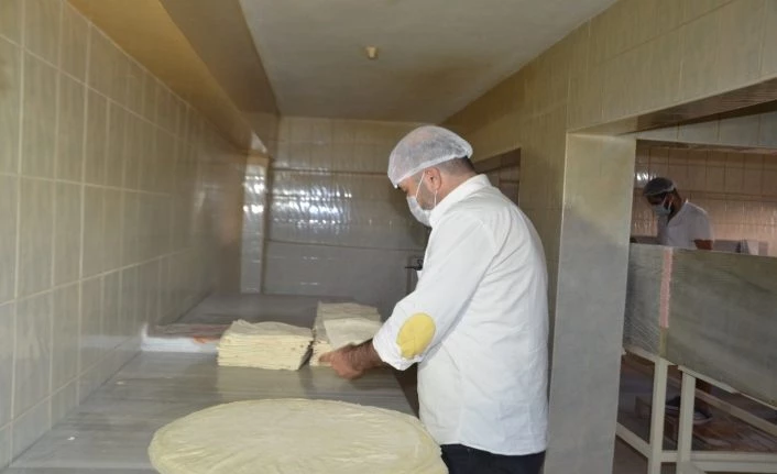 Yufkacılarda bayram yoğunluğu