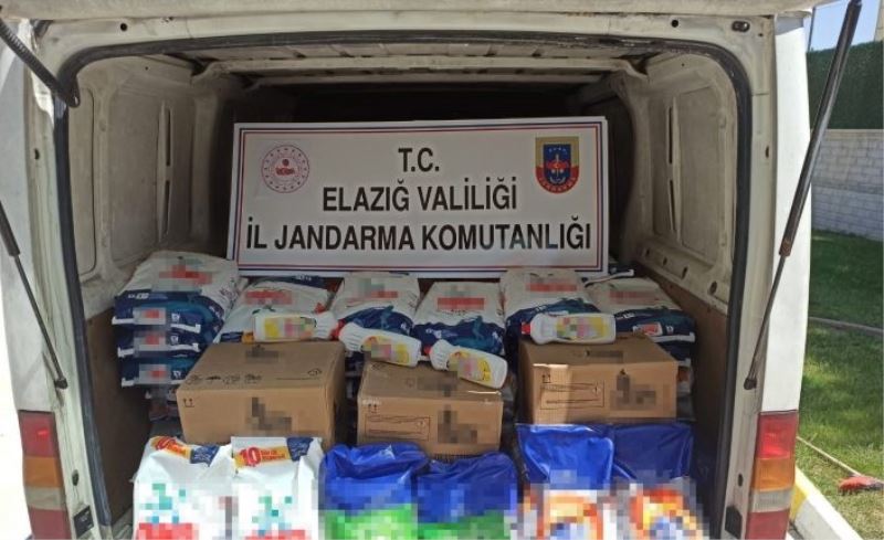 Elazığ’da 2 ton sahte temizlik malzemesi ele geçirdi