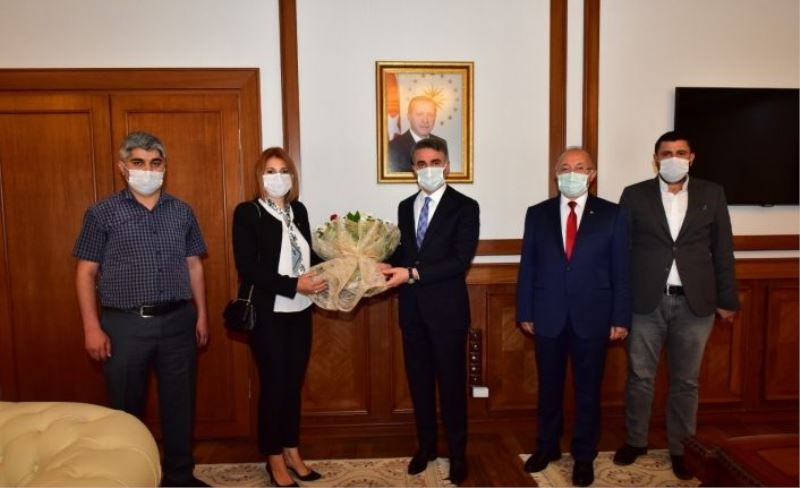 MTSO Sigortacılık Meslek Komitesinden Vali ve Emniyet Müdürüne ziyaret